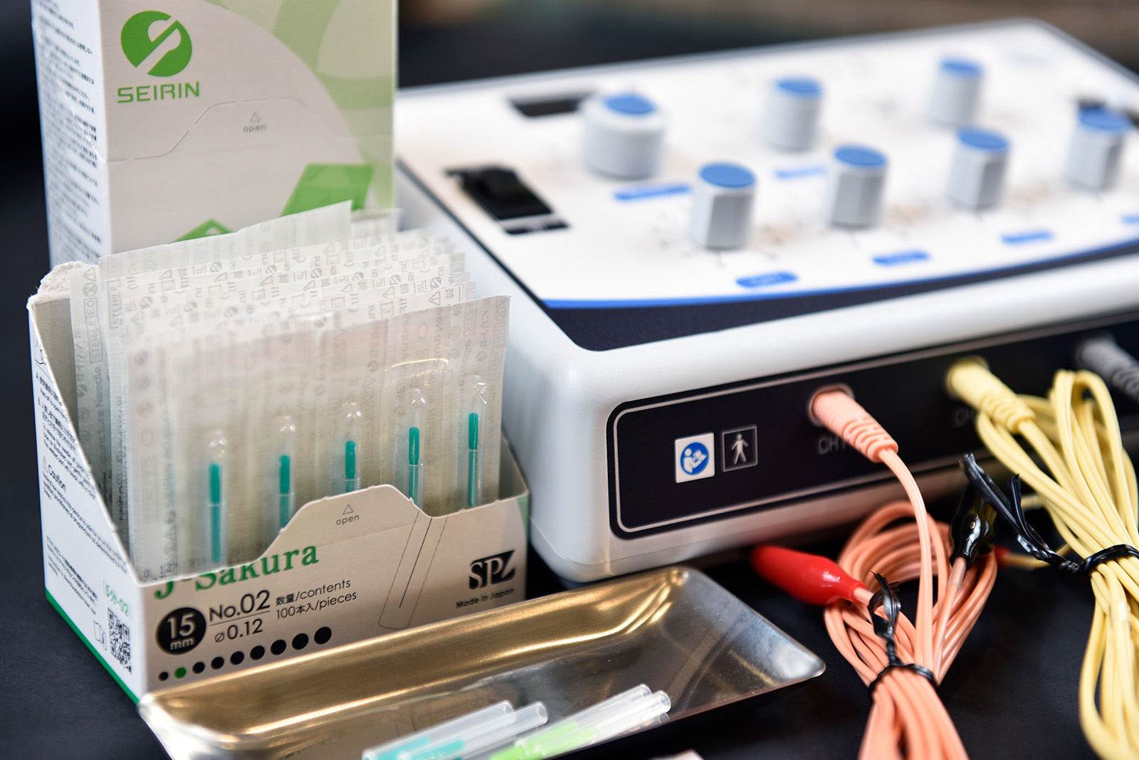 鍼灸で使用する機器