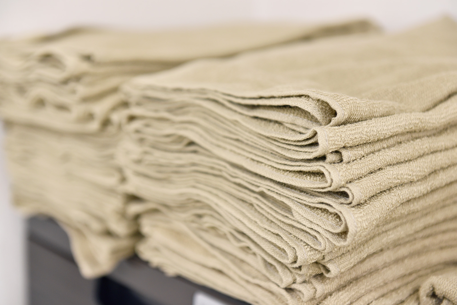 施術で使用するタオル